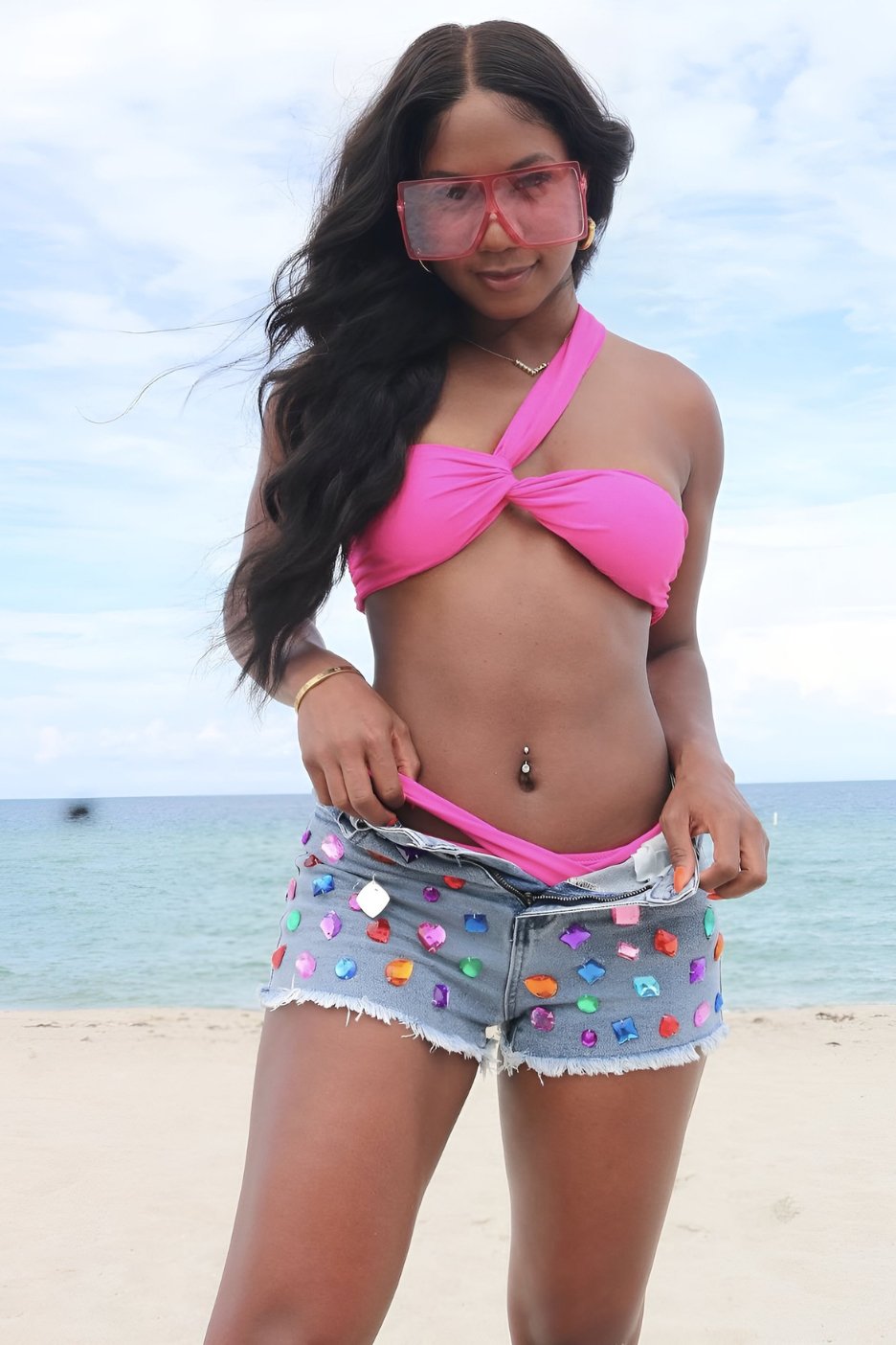 Buy Me Nice Things Denim Shorts