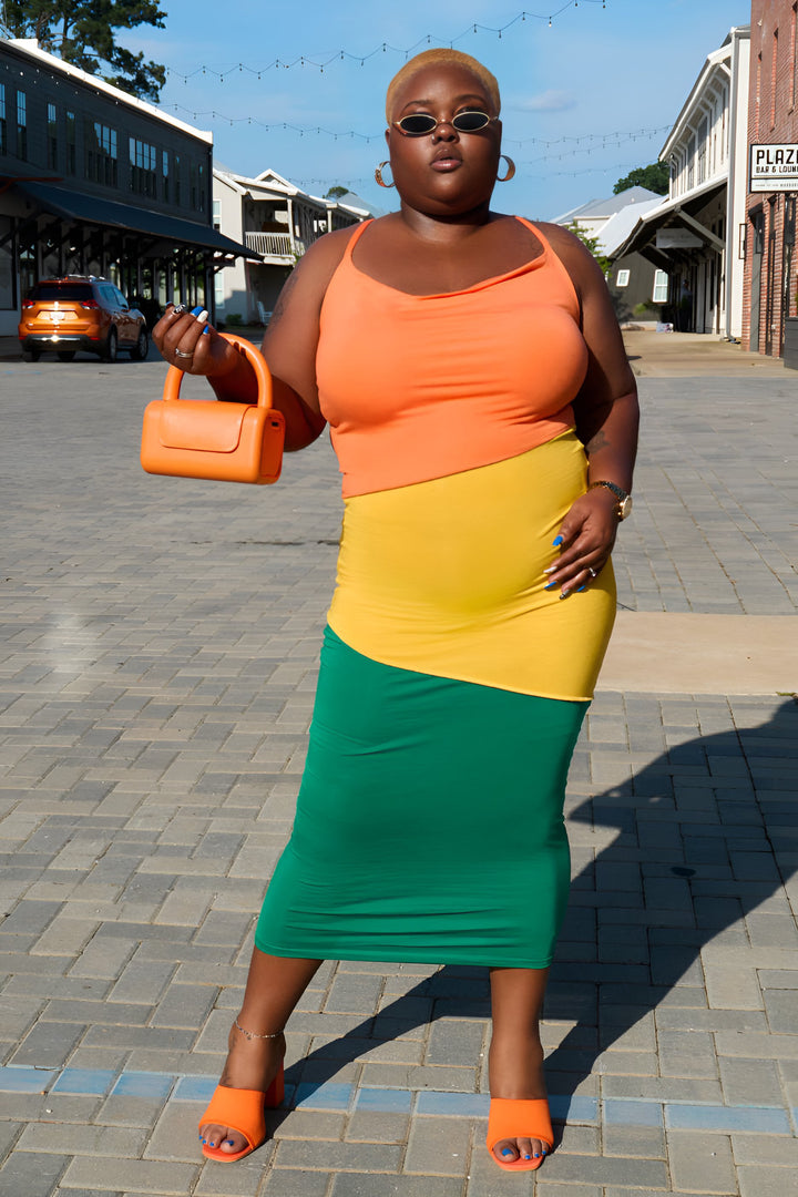 Bring The Flava Midi Boutique Dress