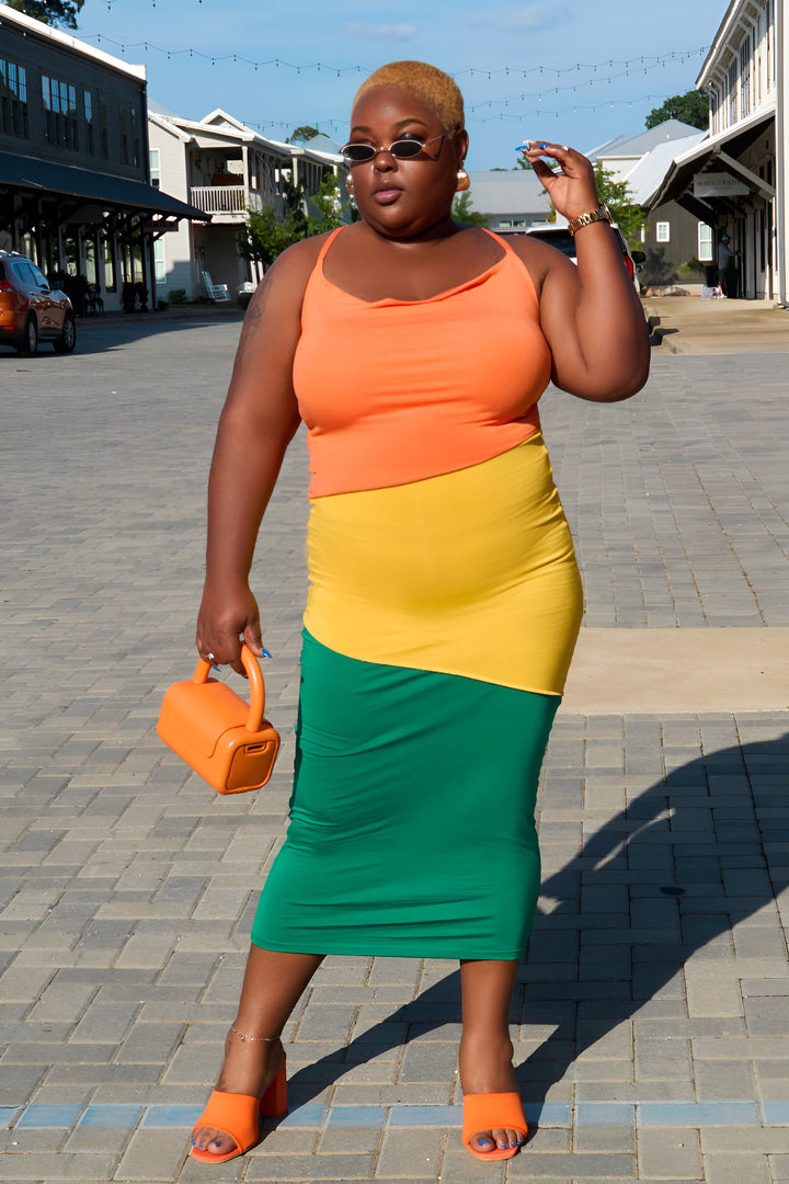 Bring The Flava Midi Boutique Dress