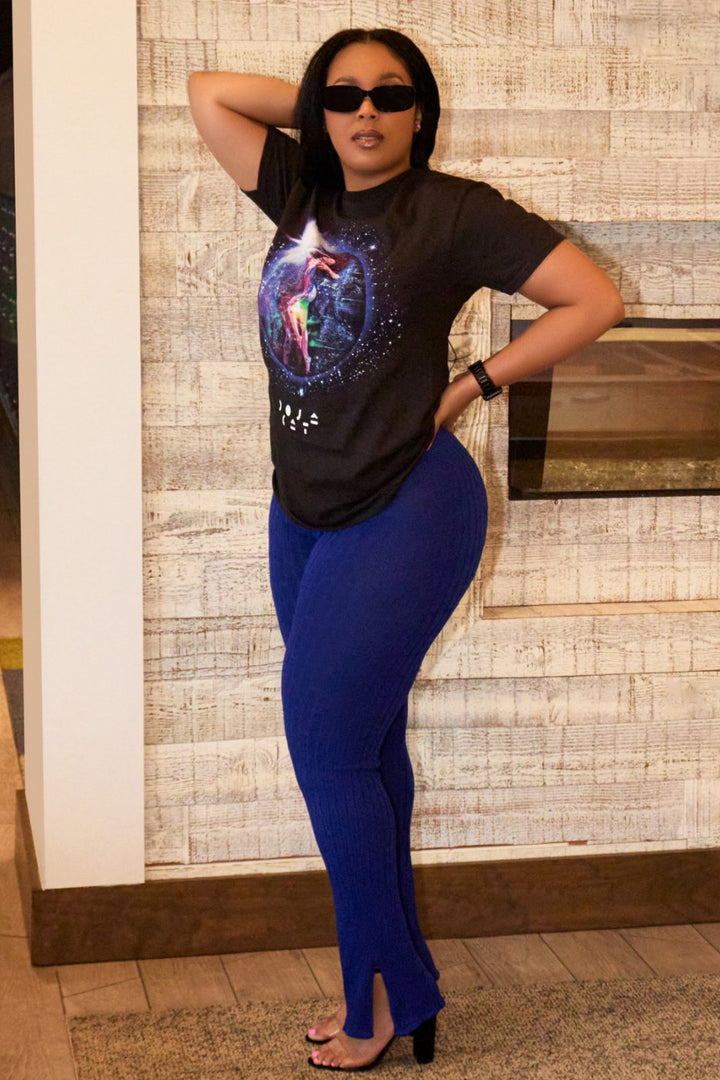 Petite Curves Leggings - Royal Blue
