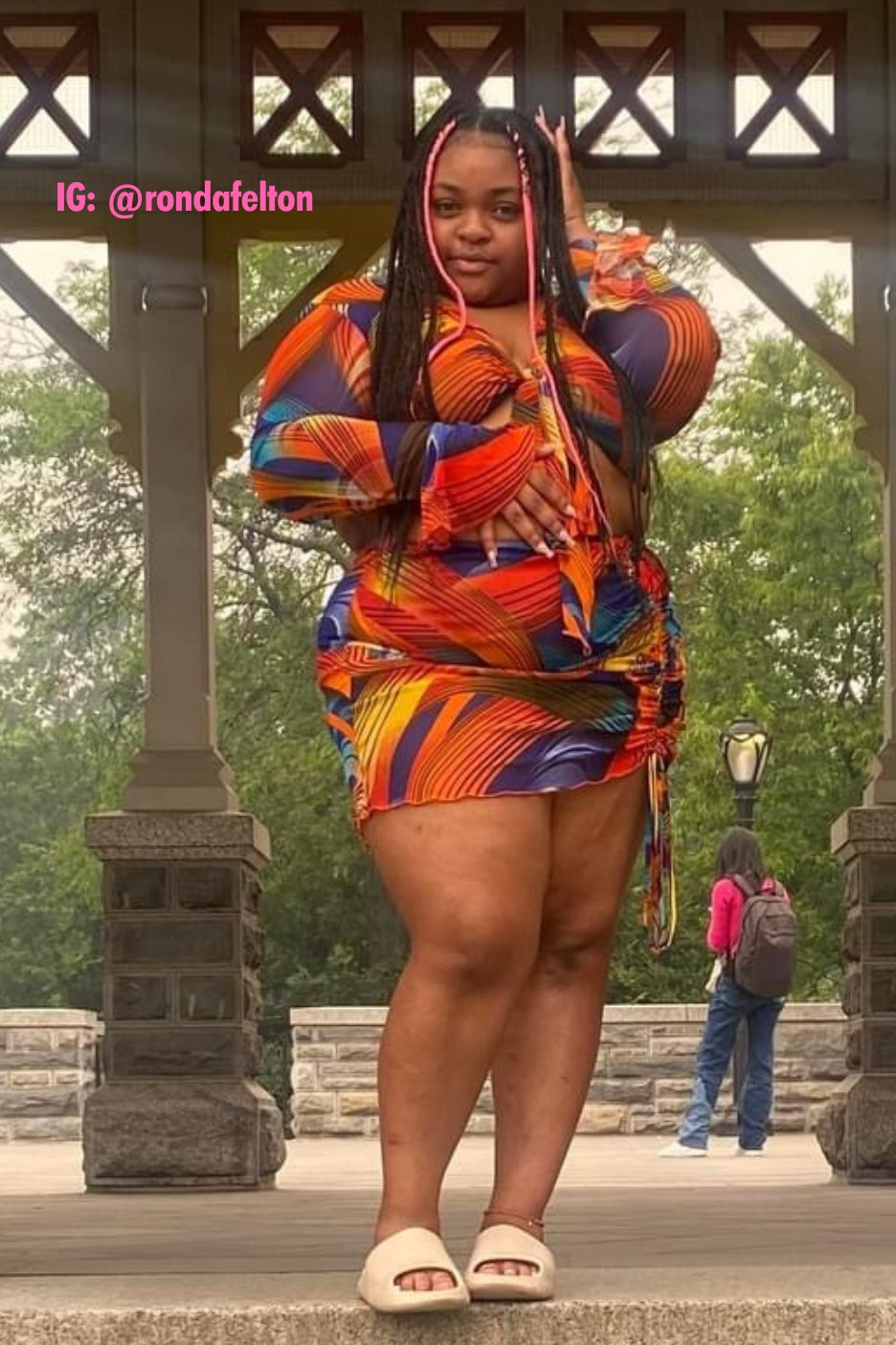 Biggest Threat Mesh Skirt Set