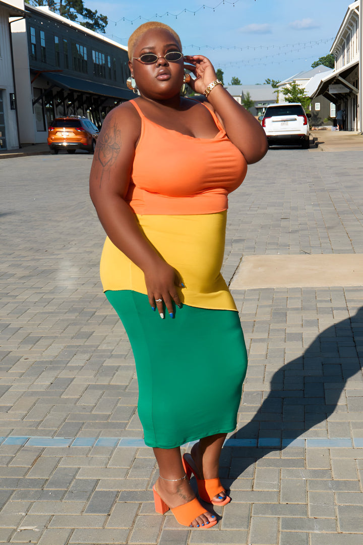 Bring The Flava Midi Boutique Dress
