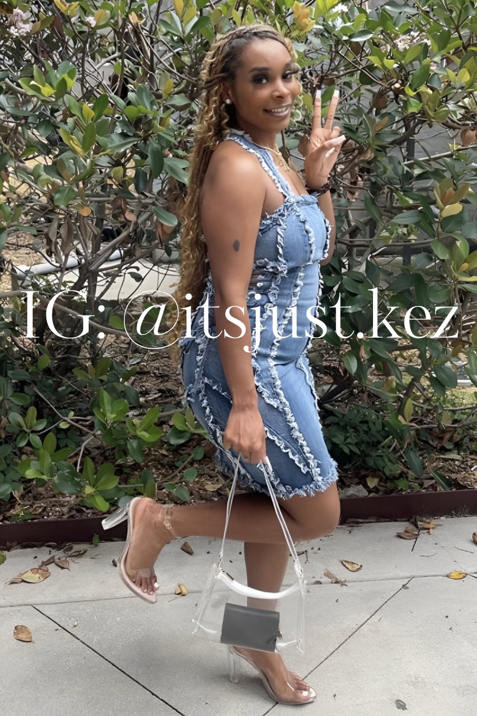 Can't Stress Me Denim Boutique Dress