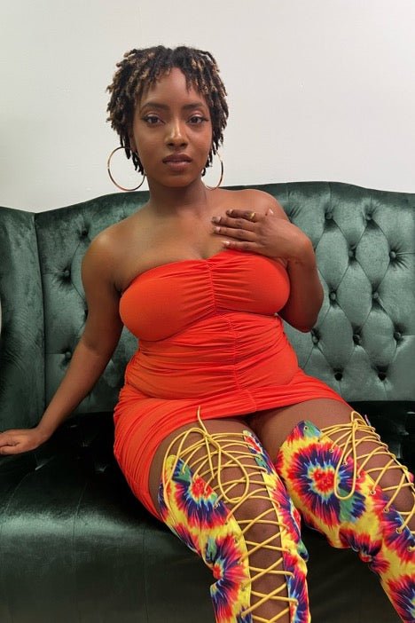 Take It There Midi Dress