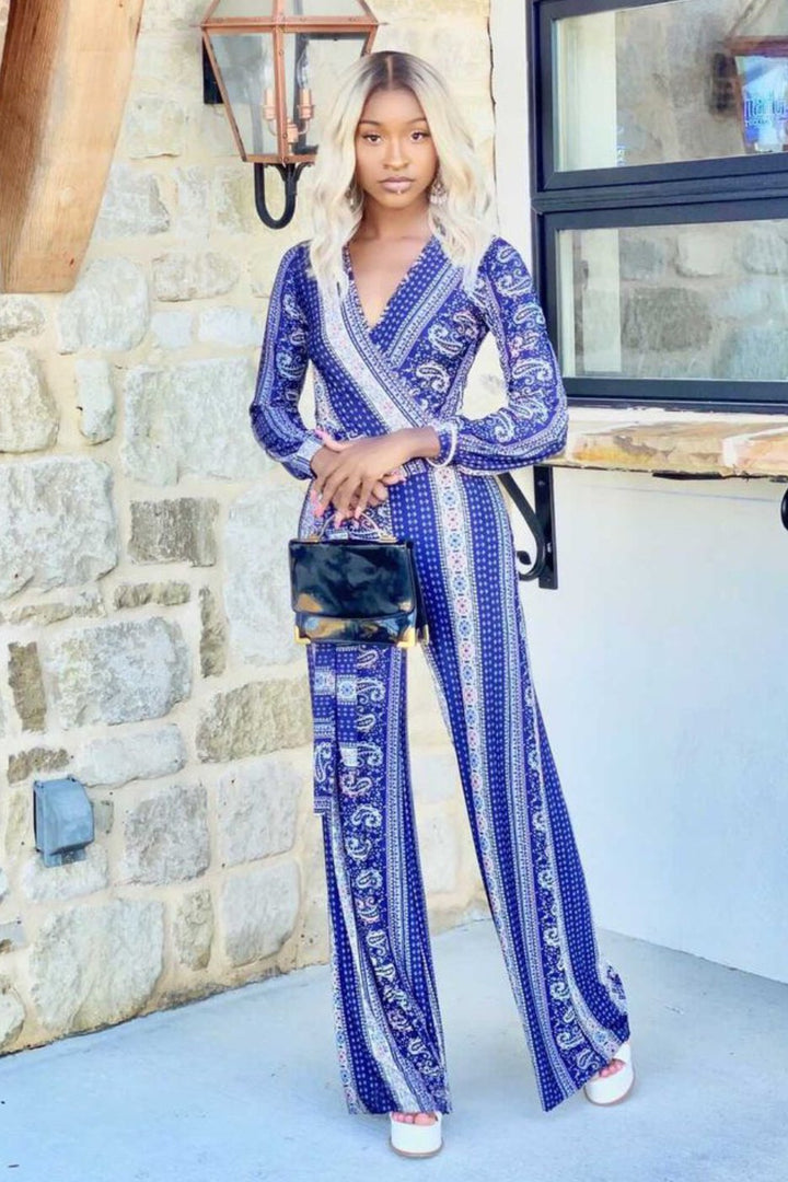 Sultry Bandana Jumpsuit