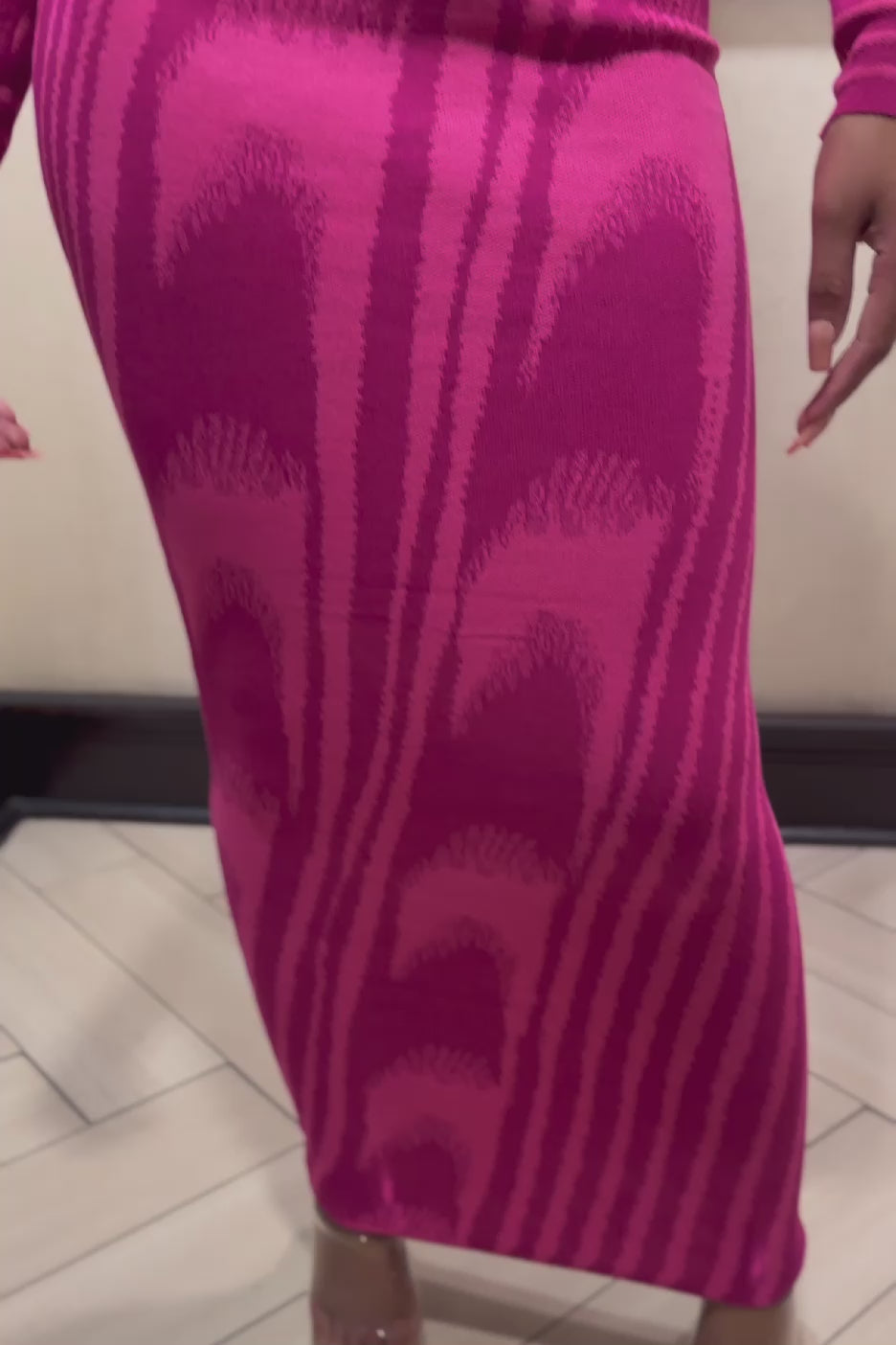 Whatever I Want Midi Dress - Pink