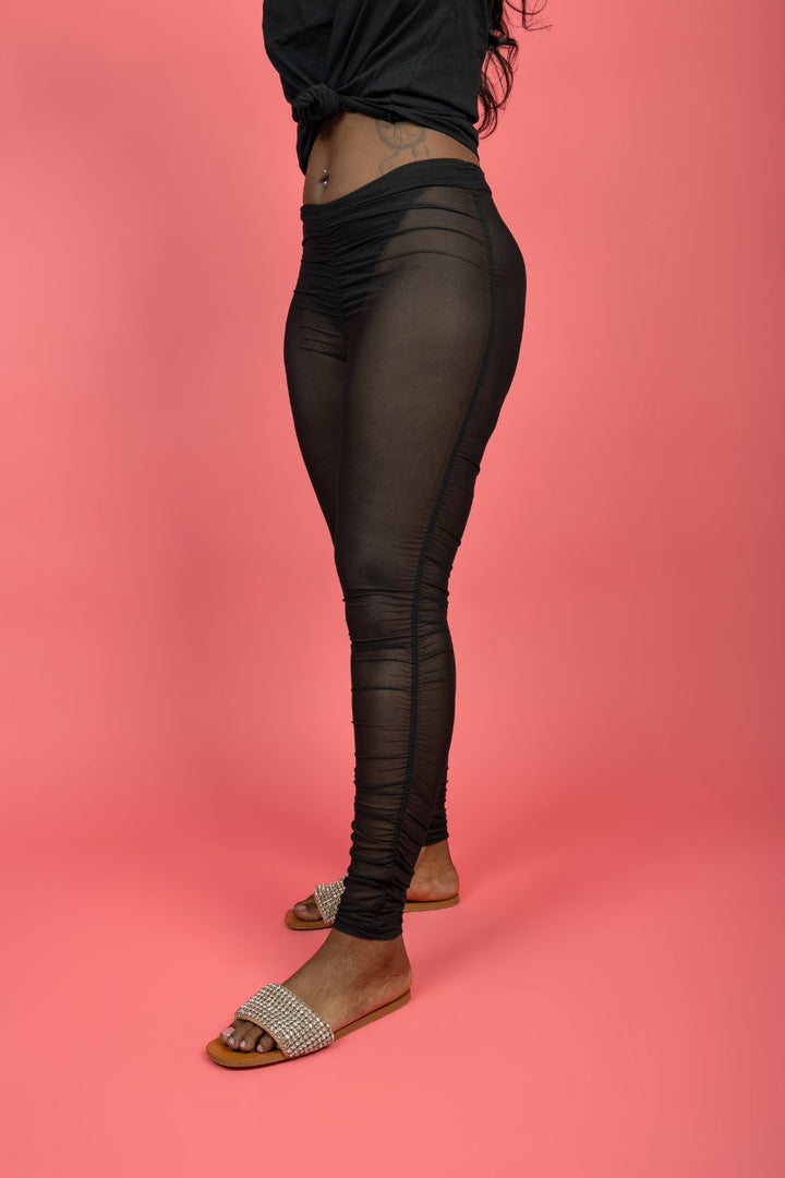 Never Keeping Secrets Mesh Leggings