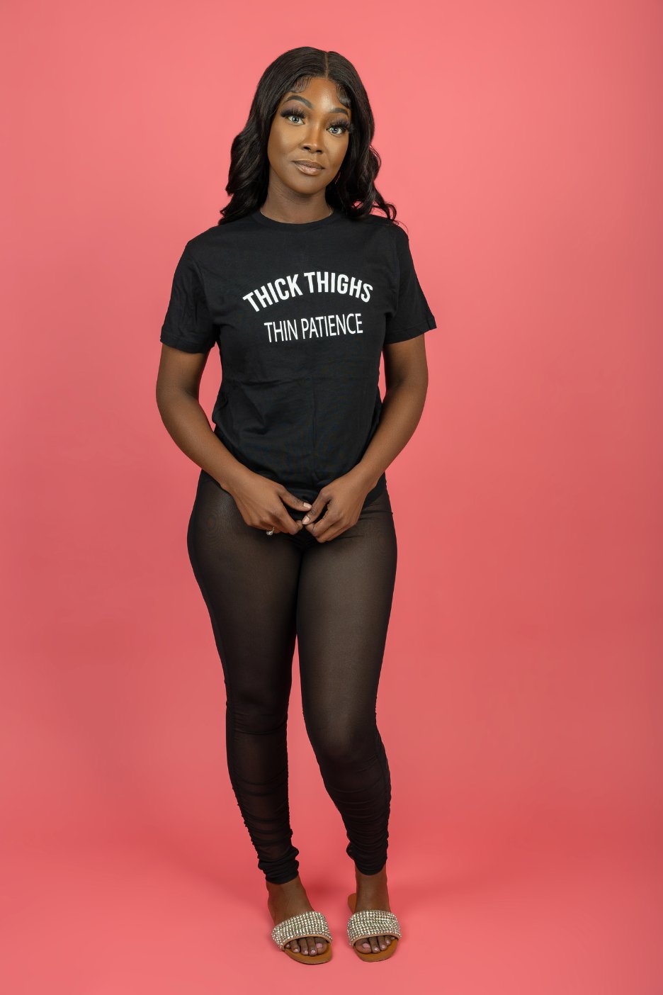 Thick Thighs Thin Patience Tee