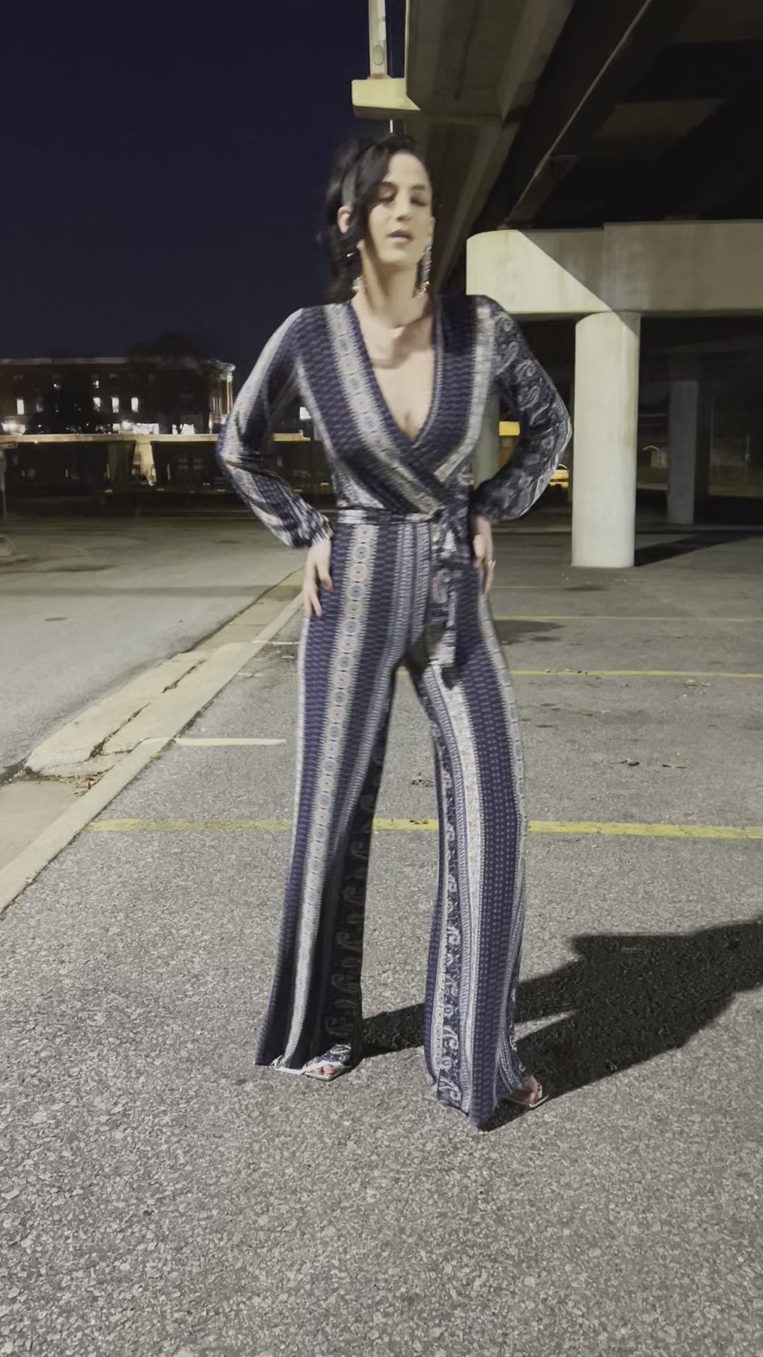 Sultry Bandana Jumpsuit