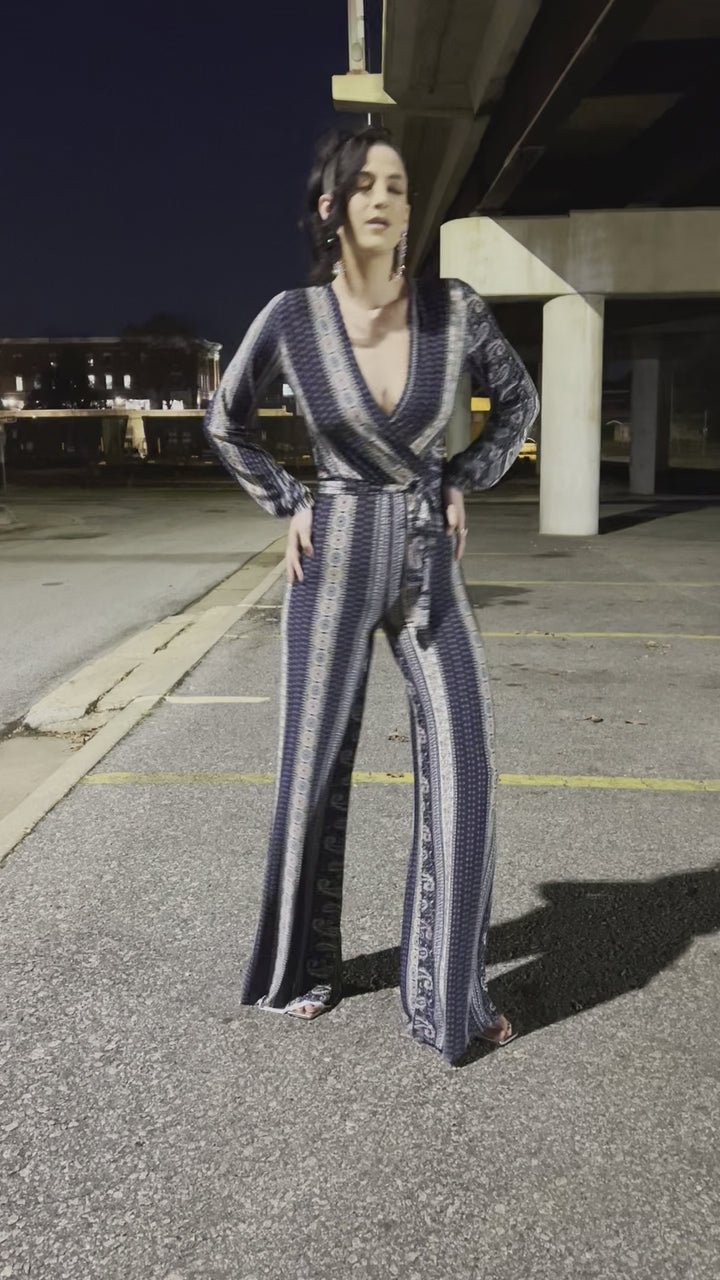 Sultry Bandana Jumpsuit